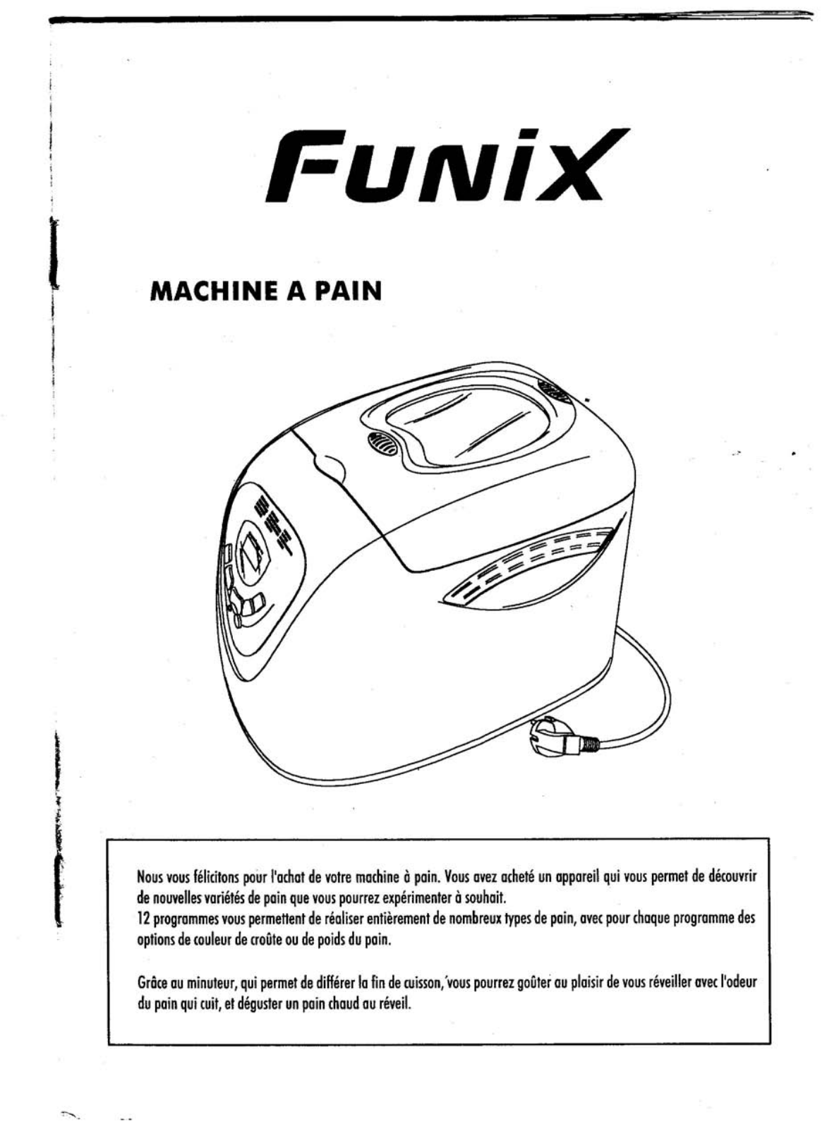 FUNIX XBM 838 User Manual
