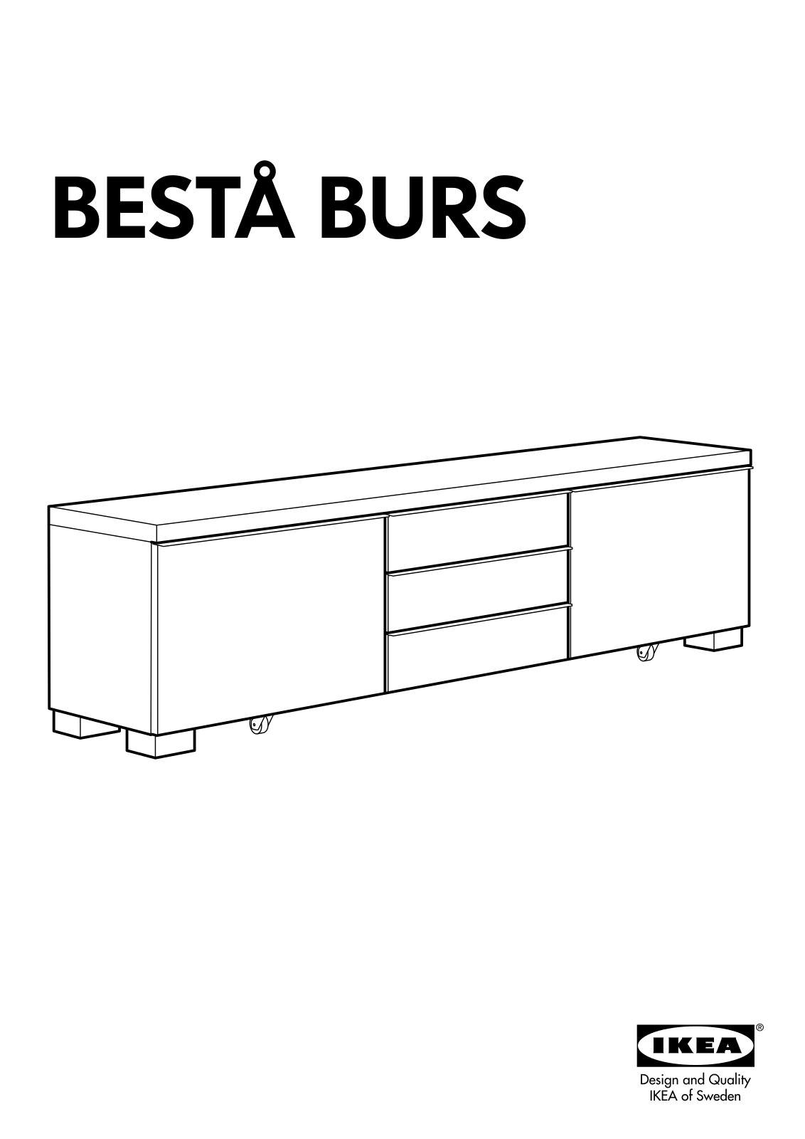 IKEA BESTA BURS User Manual