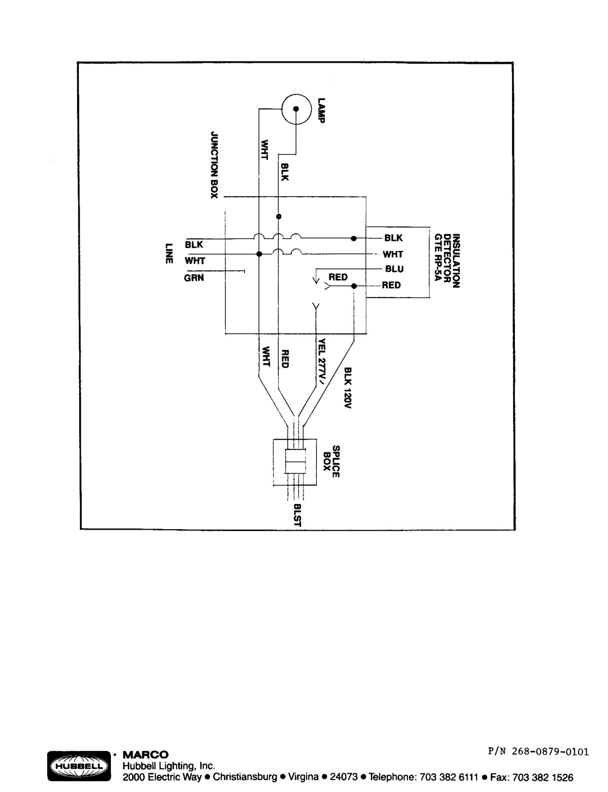 Hubbell Lighting DURATHON WIRING User Manual