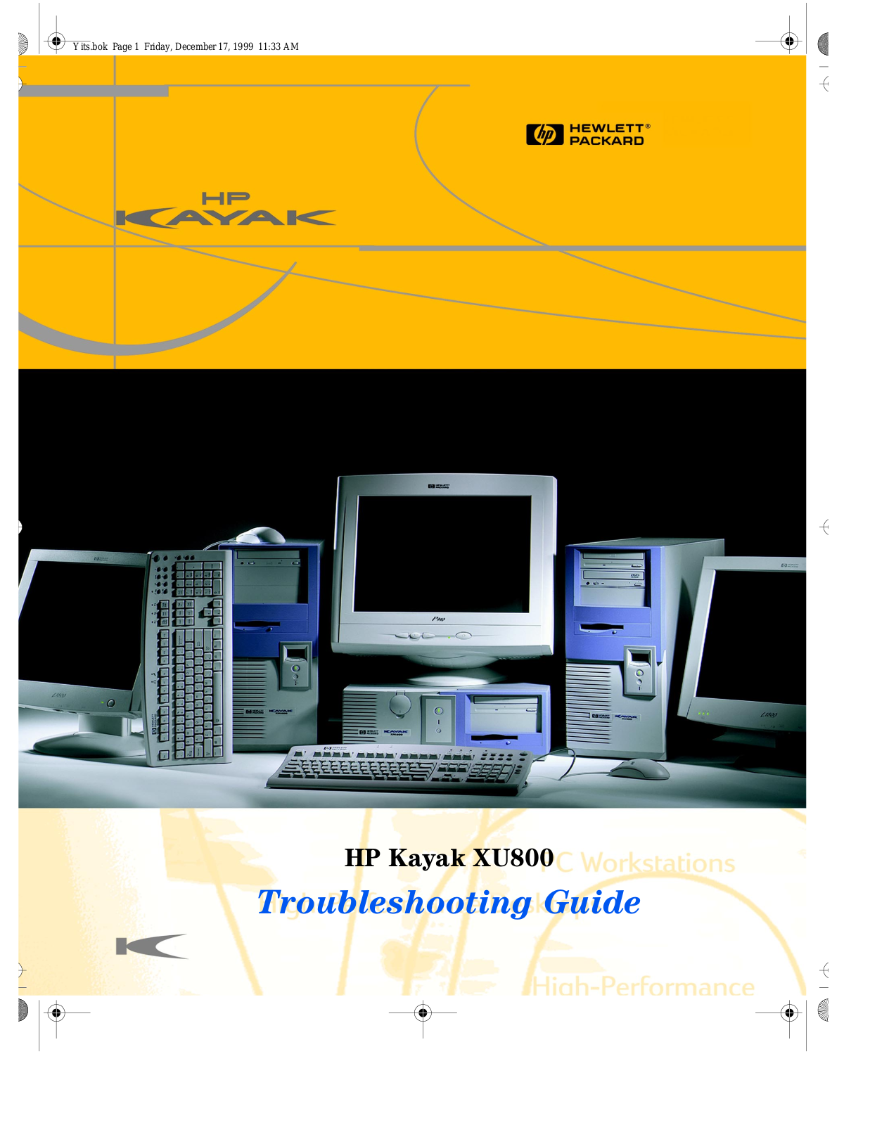 HP XU800 User Manual 2