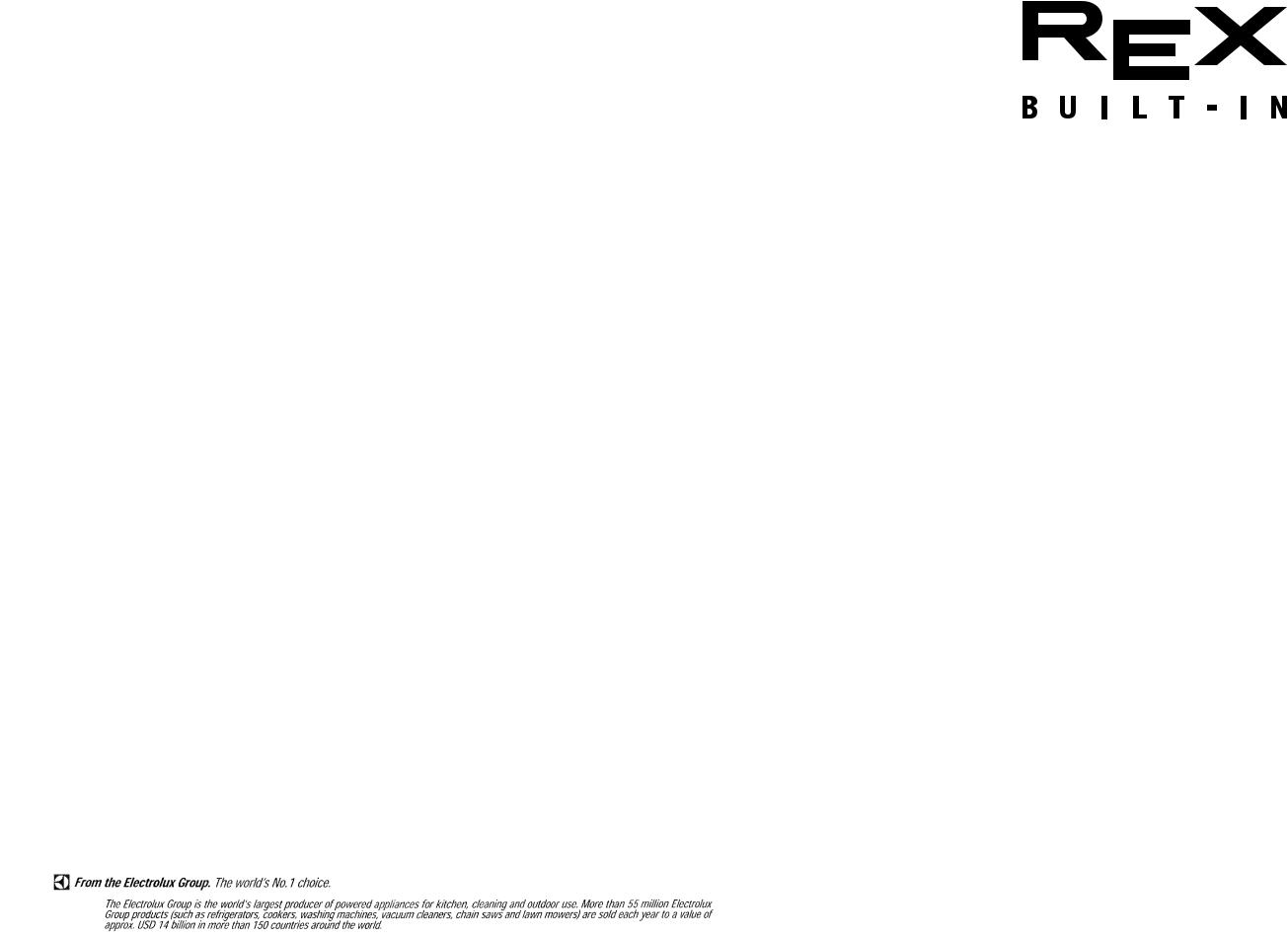 Rex FI290/3TB User Manual