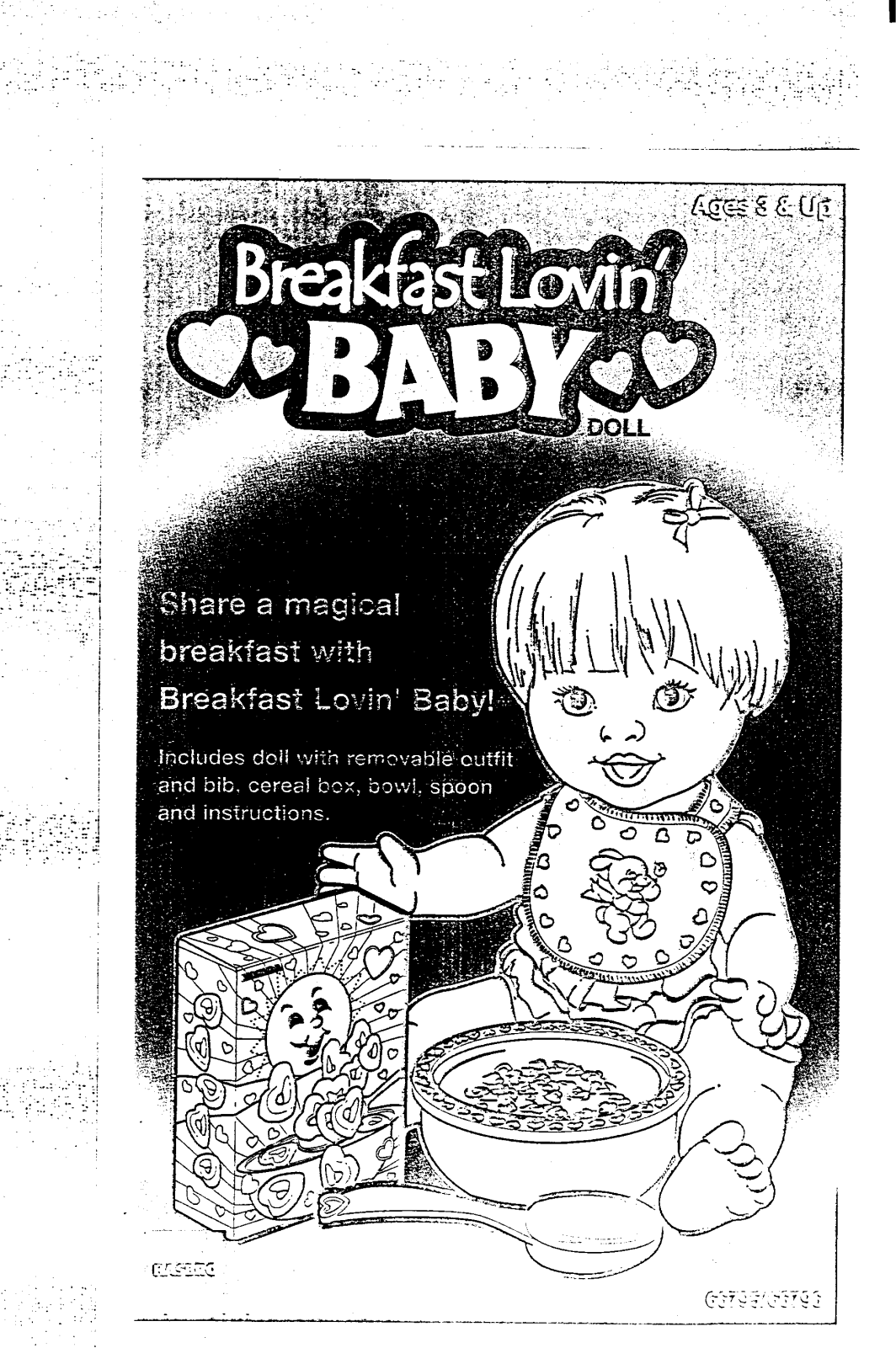 HASBRO Breakfast Lovin' Baby User Manual