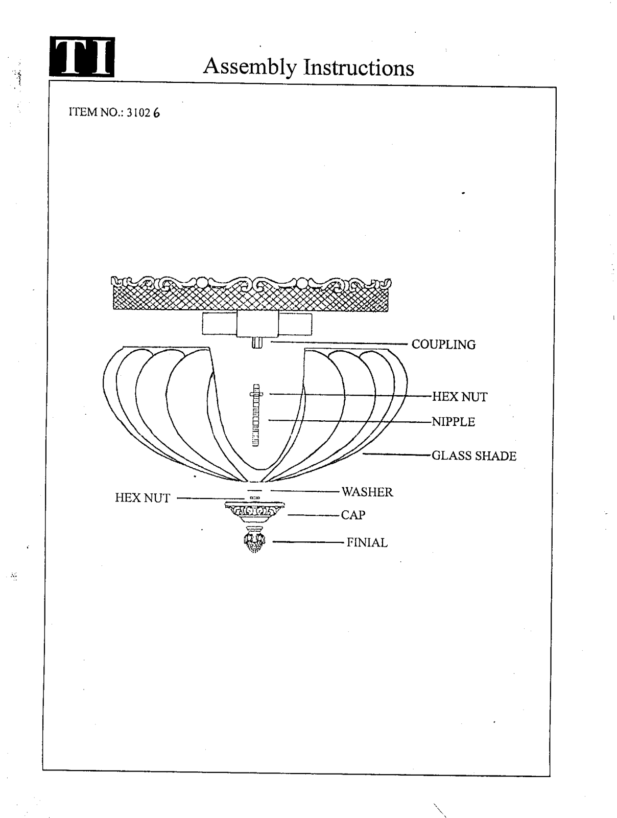 Triarch 31026 User Manual