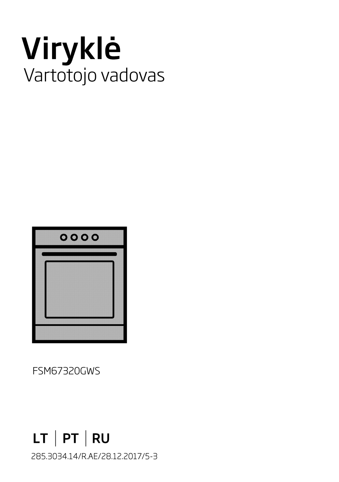 Beko FSM67320GWS User manual