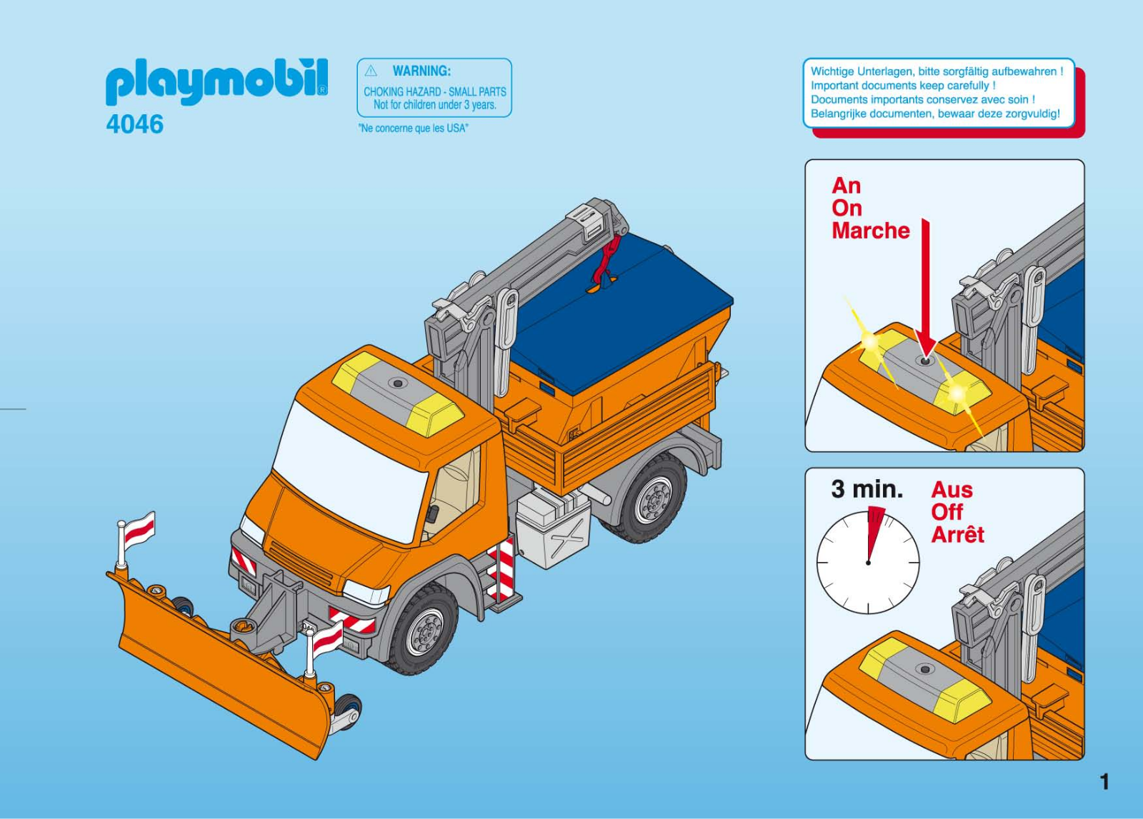 Playmobil 4046 Instructions