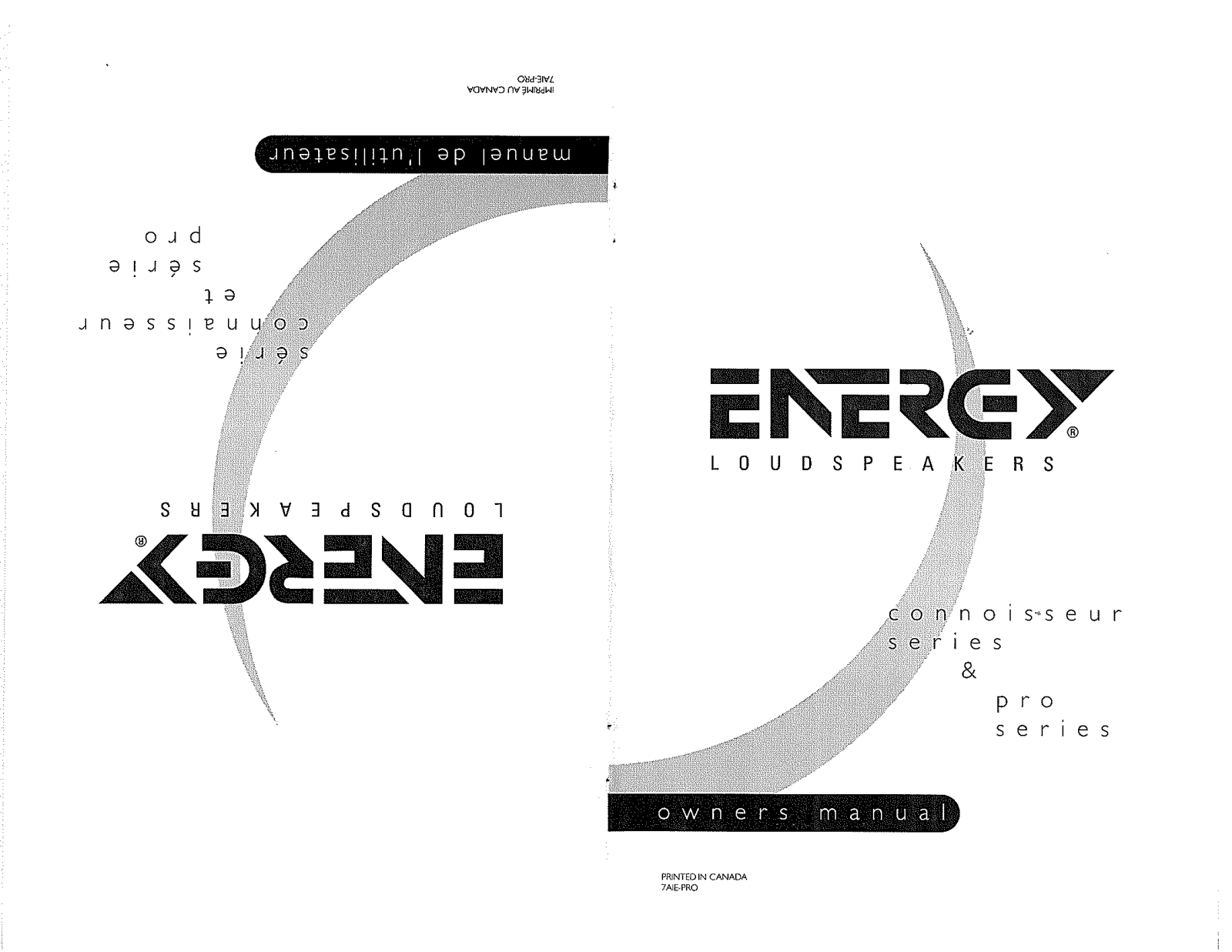 Energy C-6 Owners manual