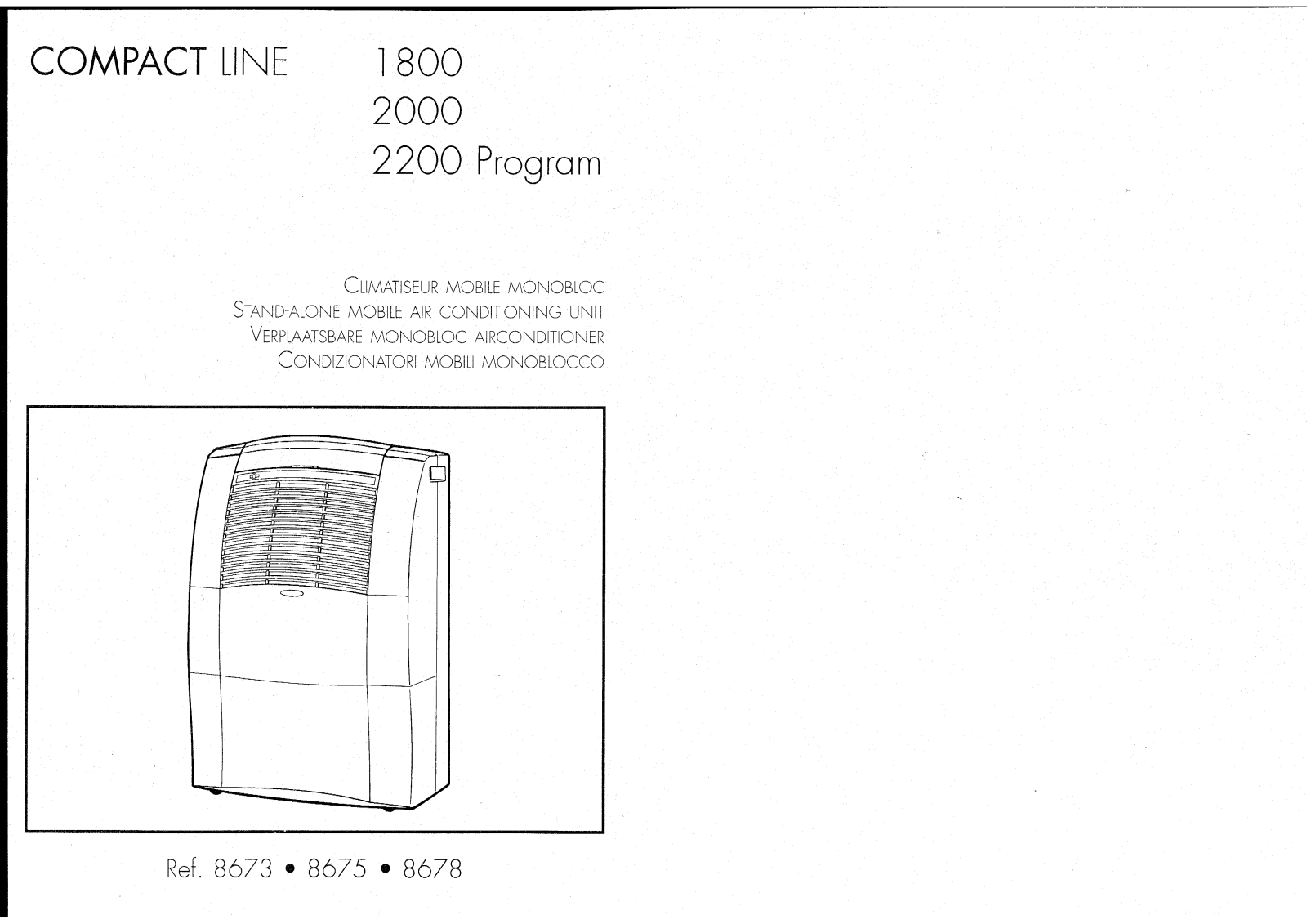 Calor 8675, 8673, 8678 User Manual