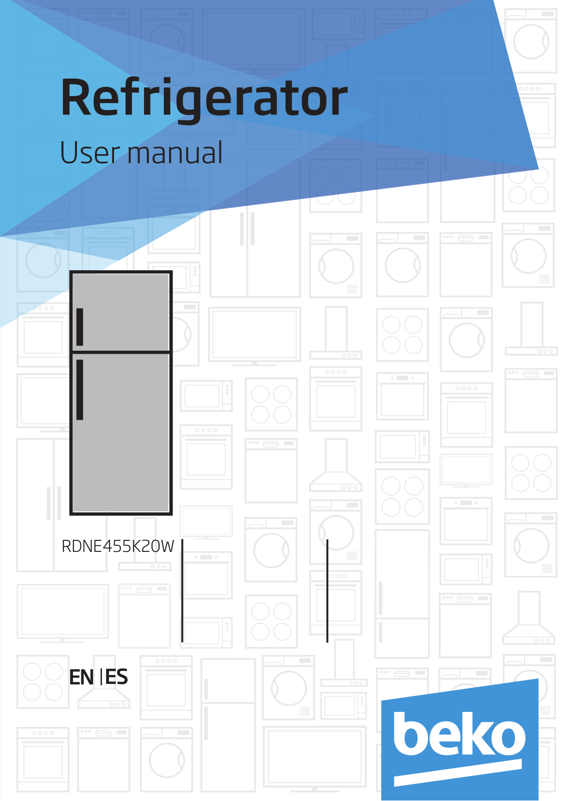 Beko RDNE455K20W User manual