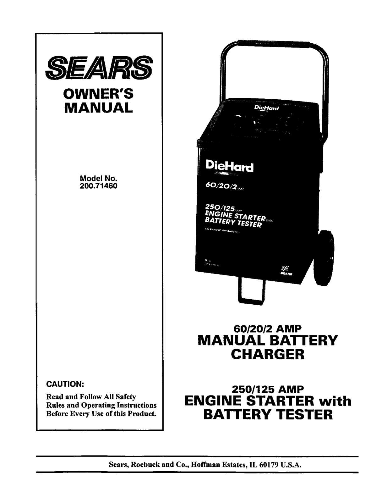 Diehard 200.71460 User Manual - ManualMachine.com