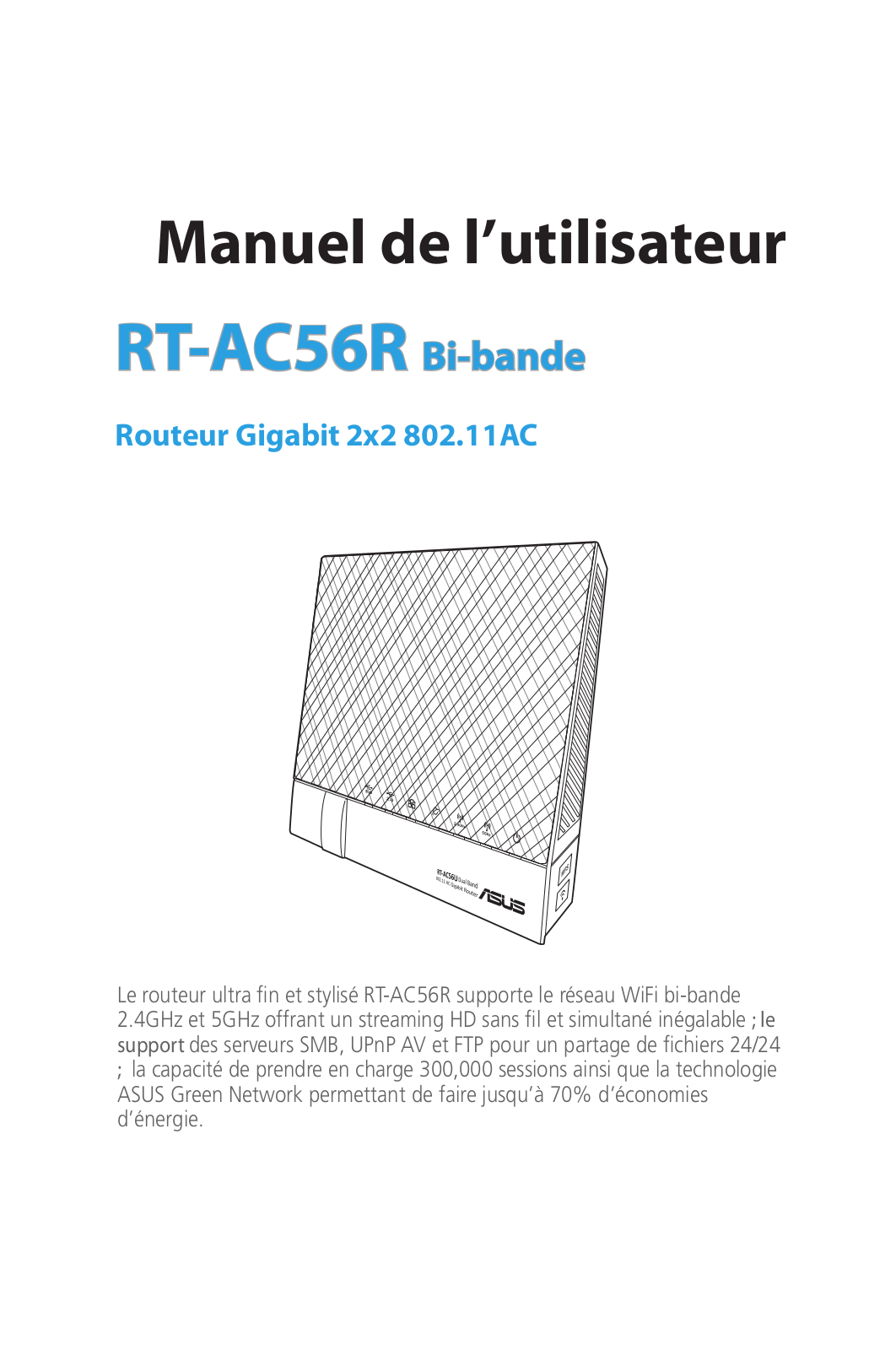 ASUS RT-AC56R, F8016 User Manual