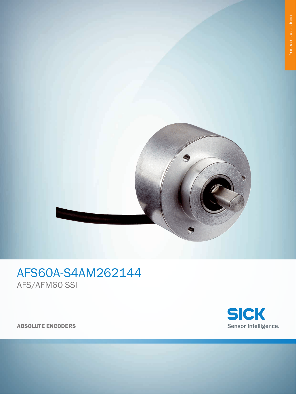 Sick AFS60A-S4AM262144 Data Sheet