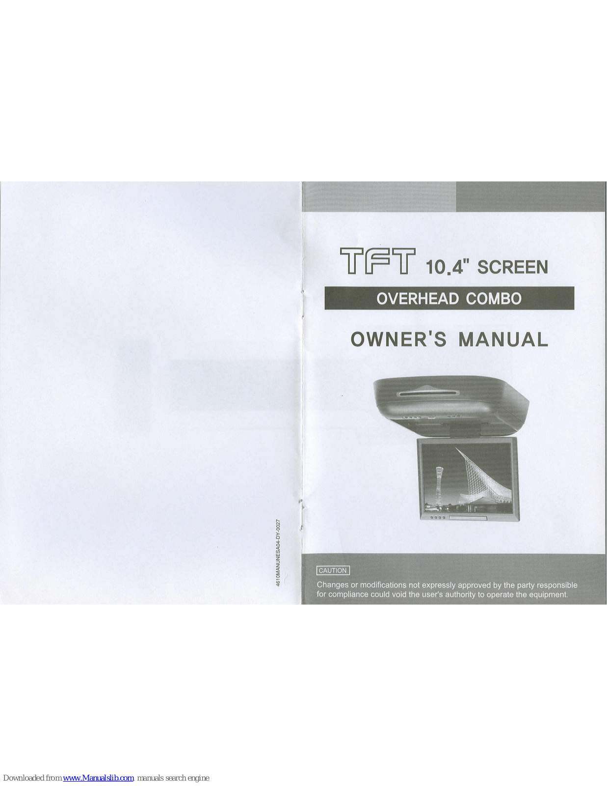 Farenheit MD-1040CMX Owner's Manual