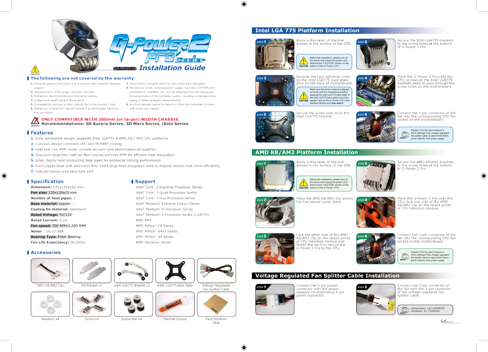 GIGABYTE G-Power 2 Pro Owner's Manual