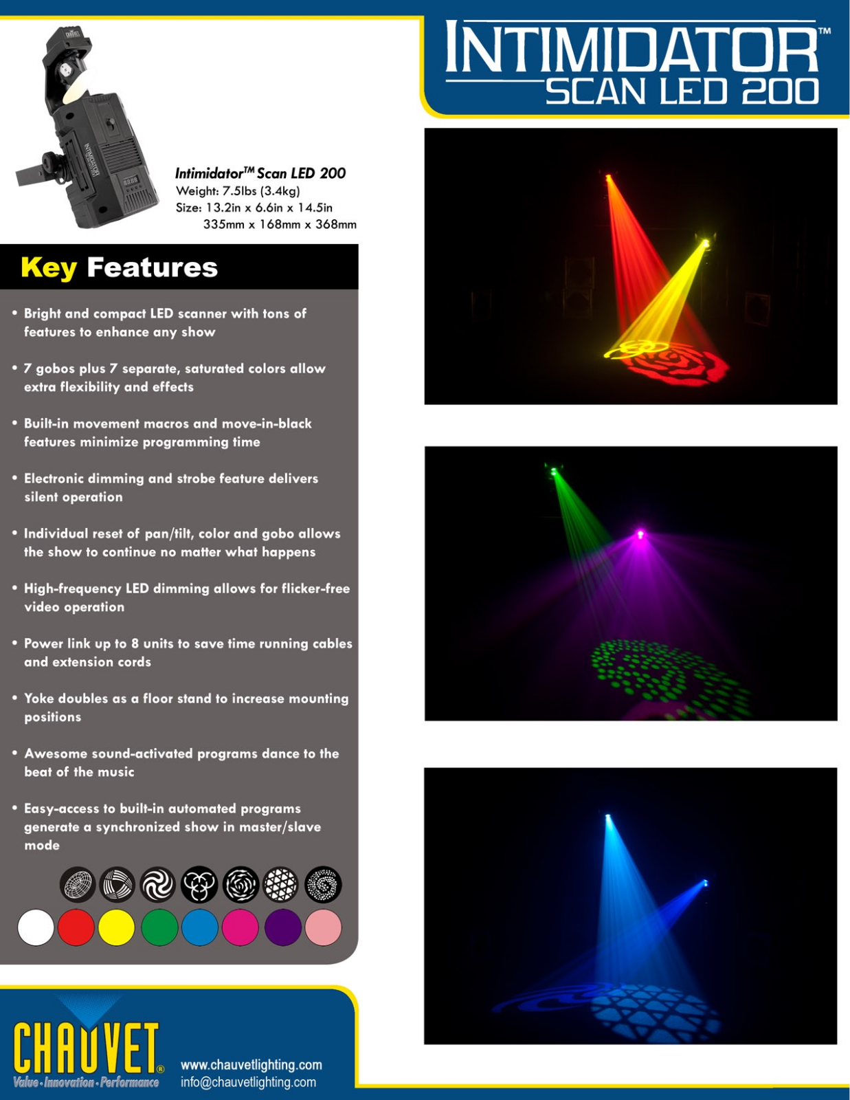 Chauvet 200 User Manual