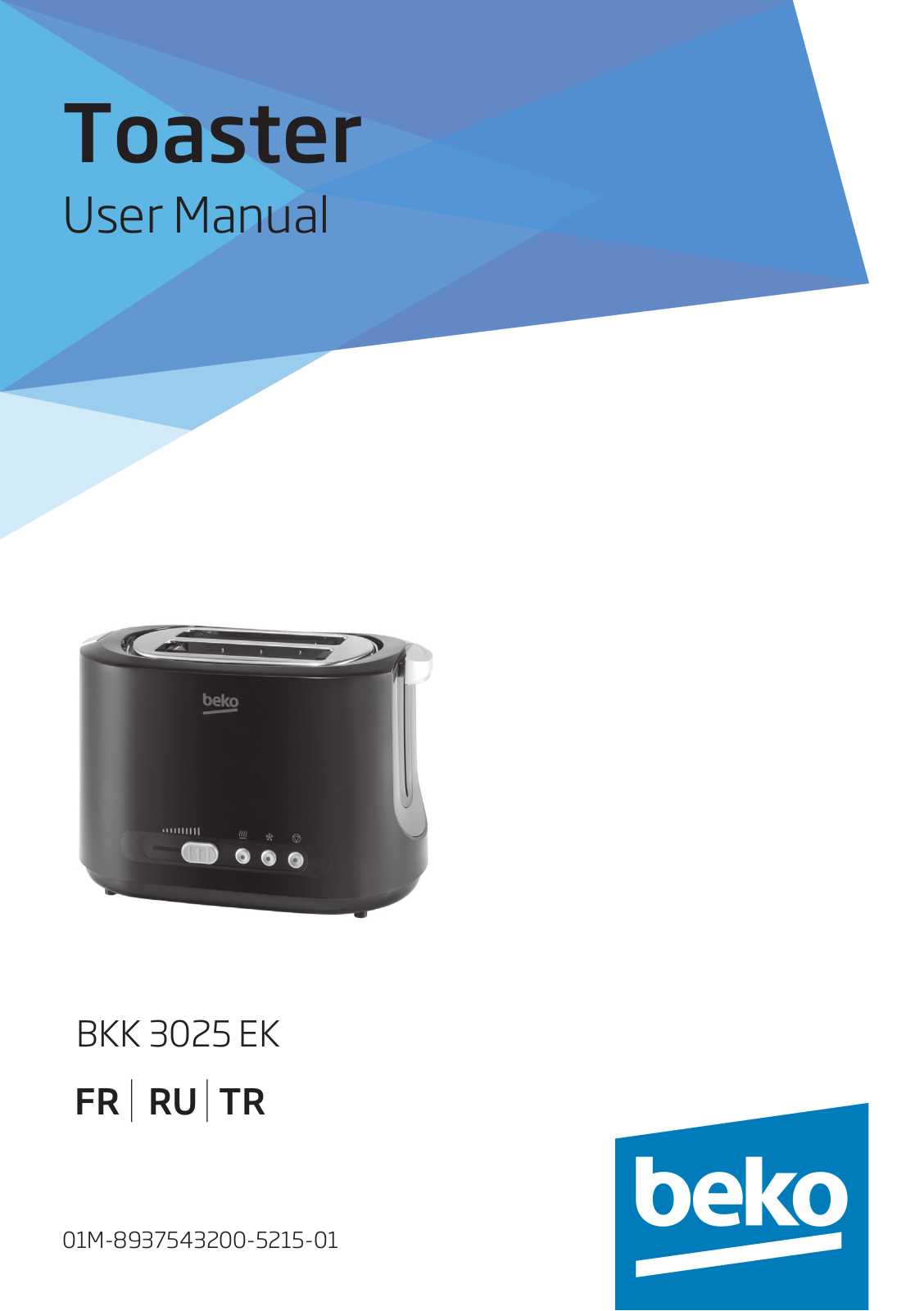 Beko BKK 3025 EK User manual