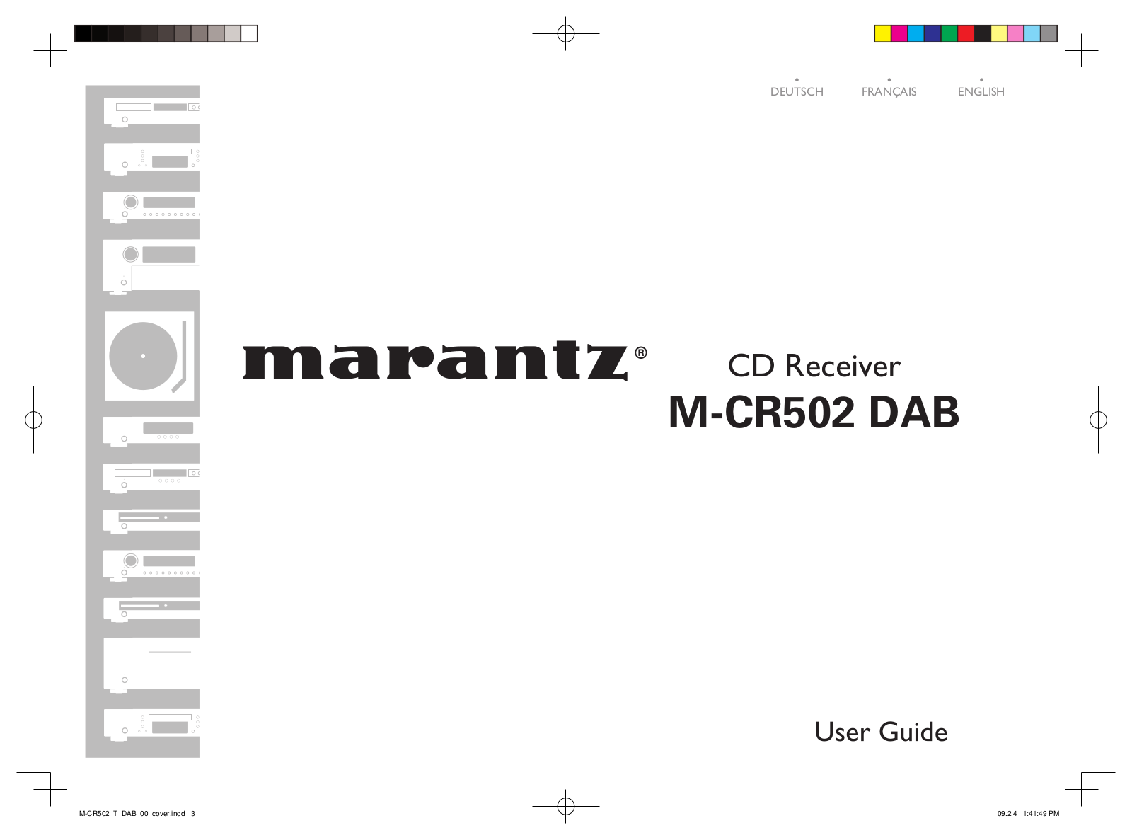 Marantz M-CR502 DAB User Manual