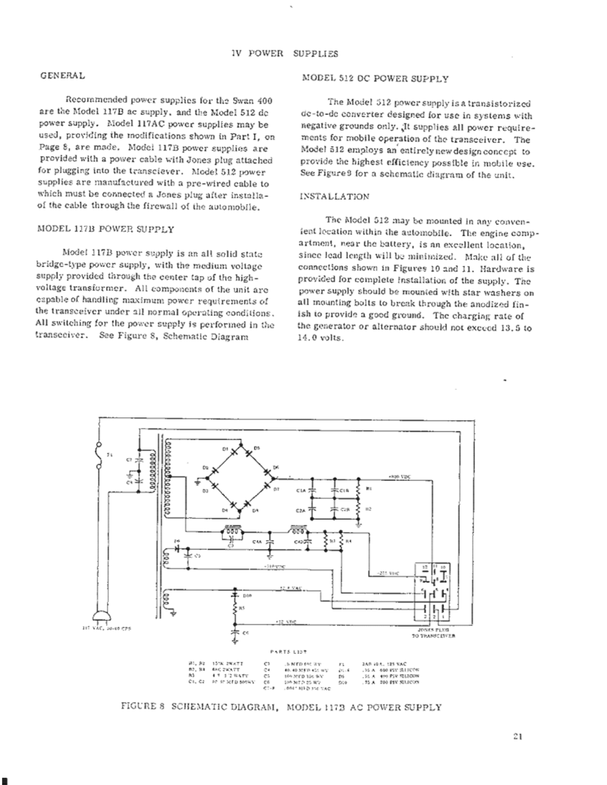 Swan 400 User Manual (PAGE 12)