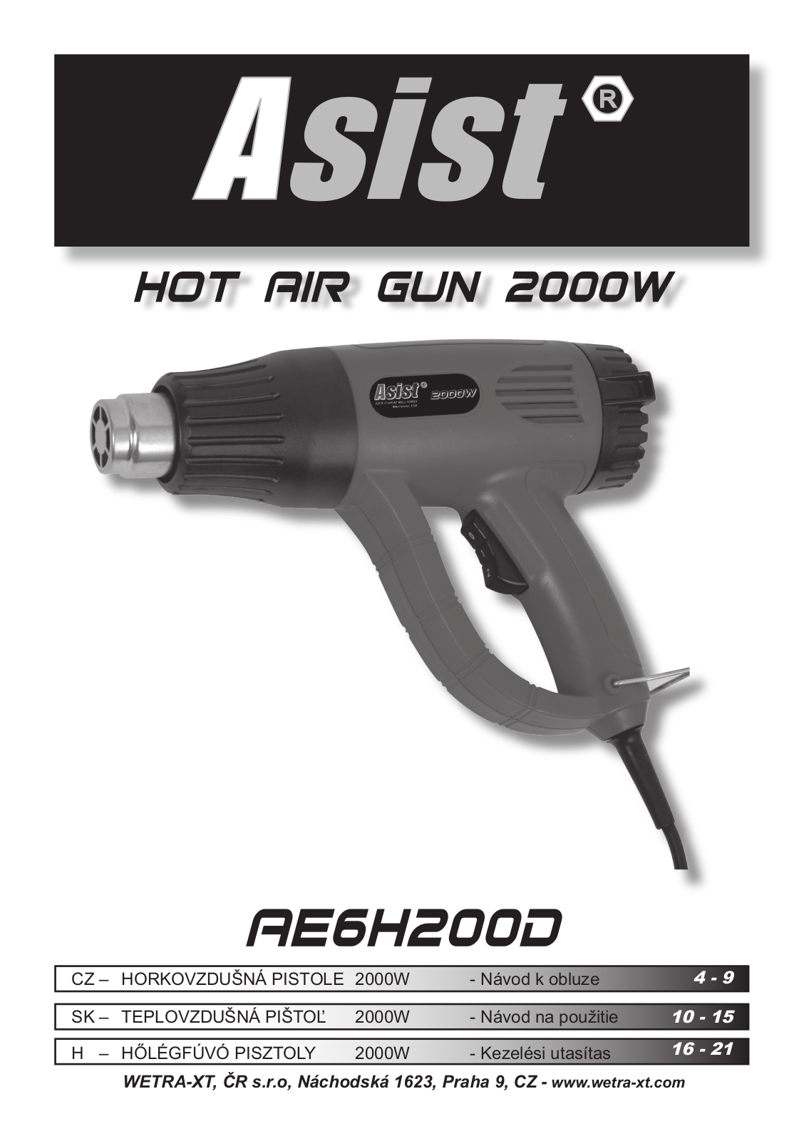 Asist AE6H200D User Manual