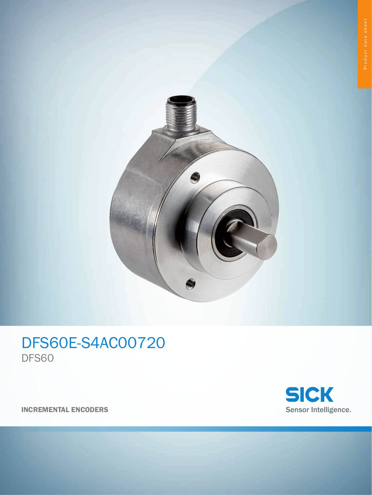 Sick DFS60E-S4AC00720 Data Sheet