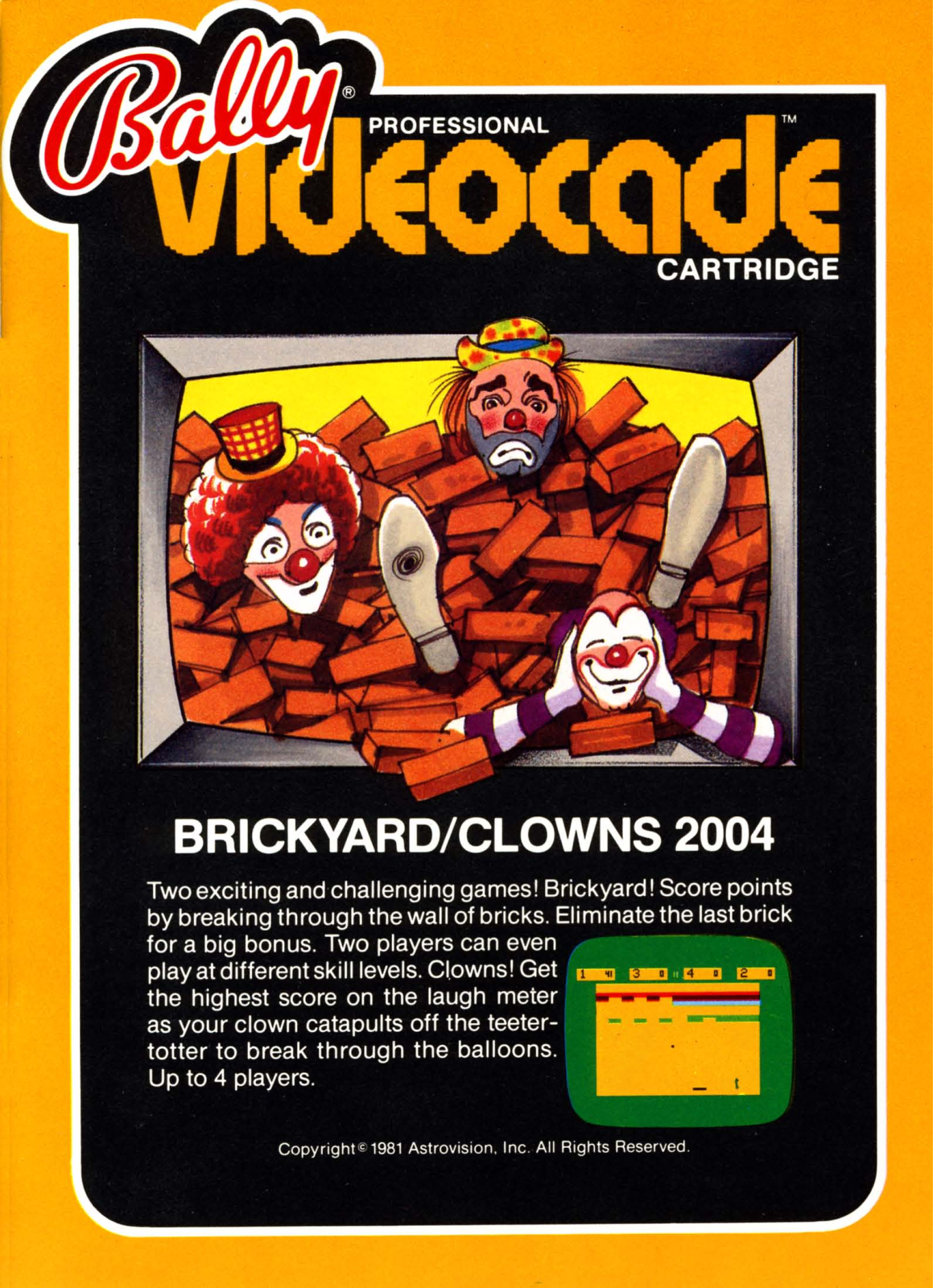 Astrovision Brickyard   Clowns User guide