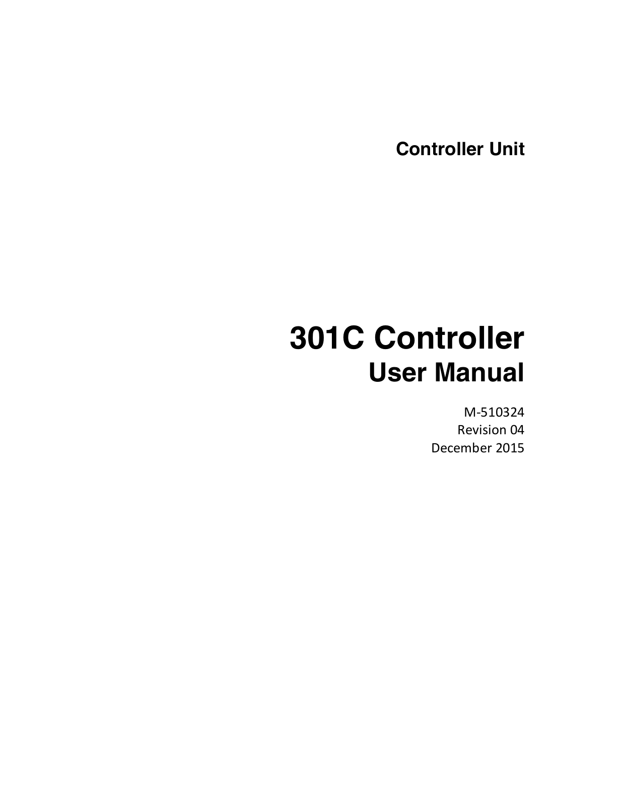 Honeywell 301C Operating Manual