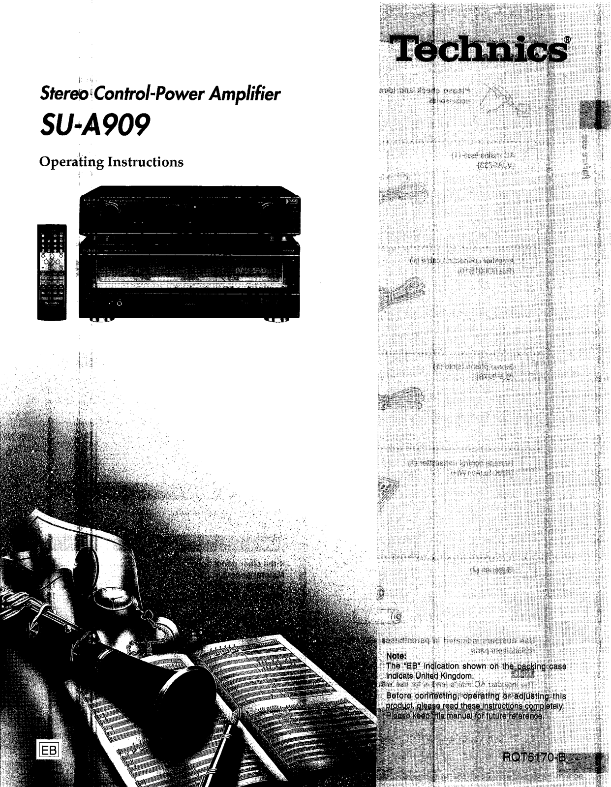 Panasonic SU-A909 User Manual