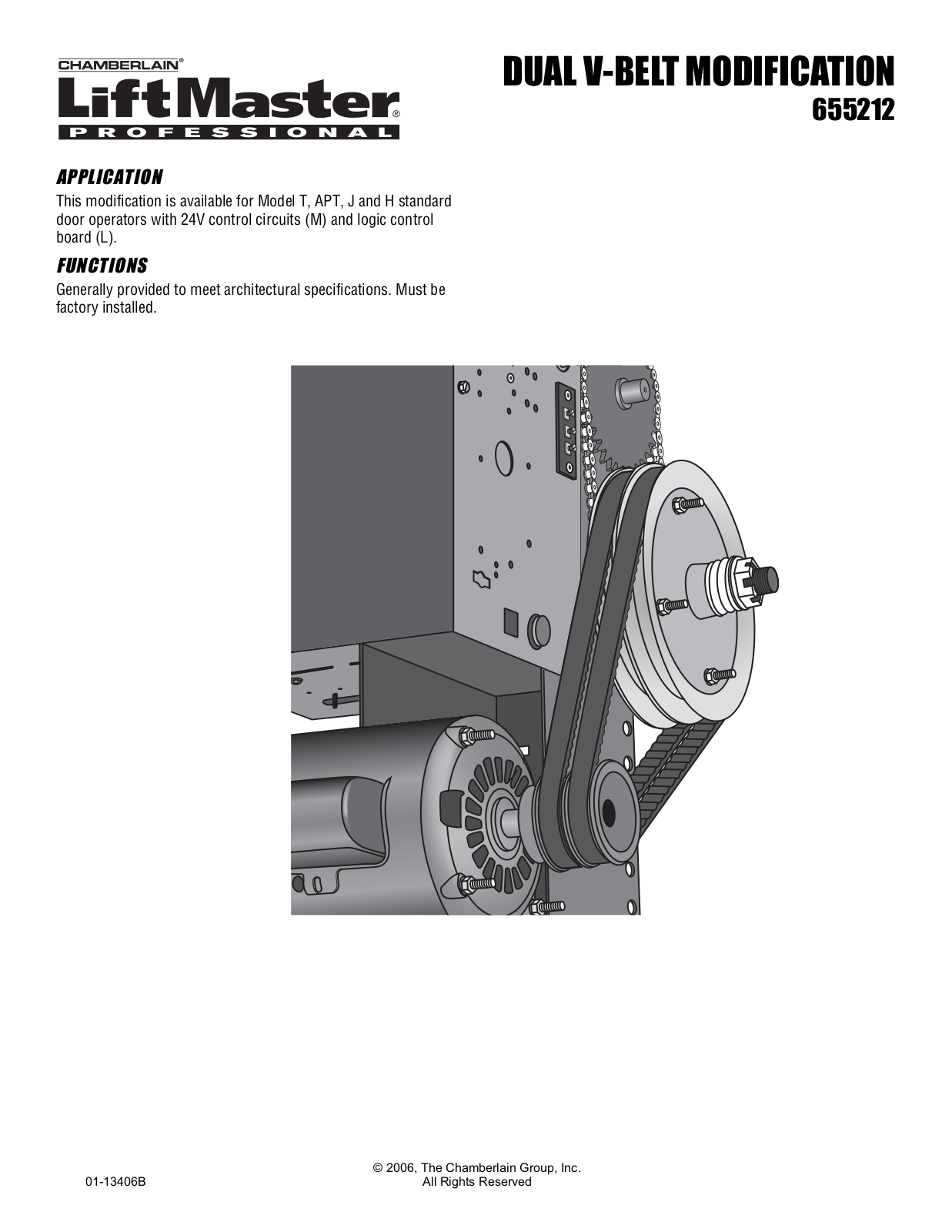 Lift-Master 65 5212 User Manual