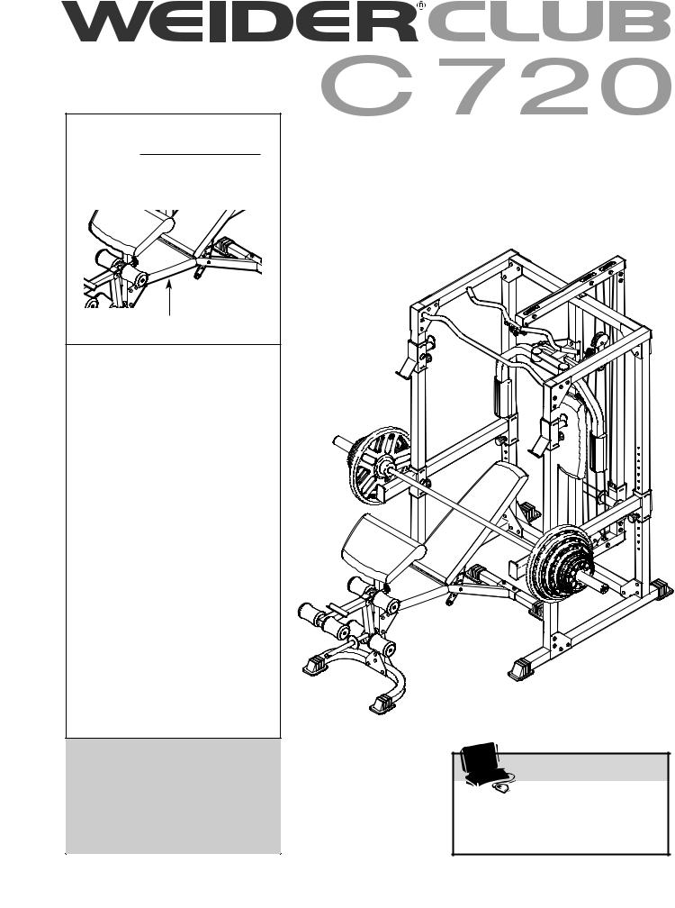 Weider CLUB C720 Owner's Manual
