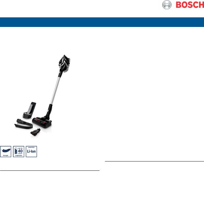 Bosch BBS811PCK User Manual