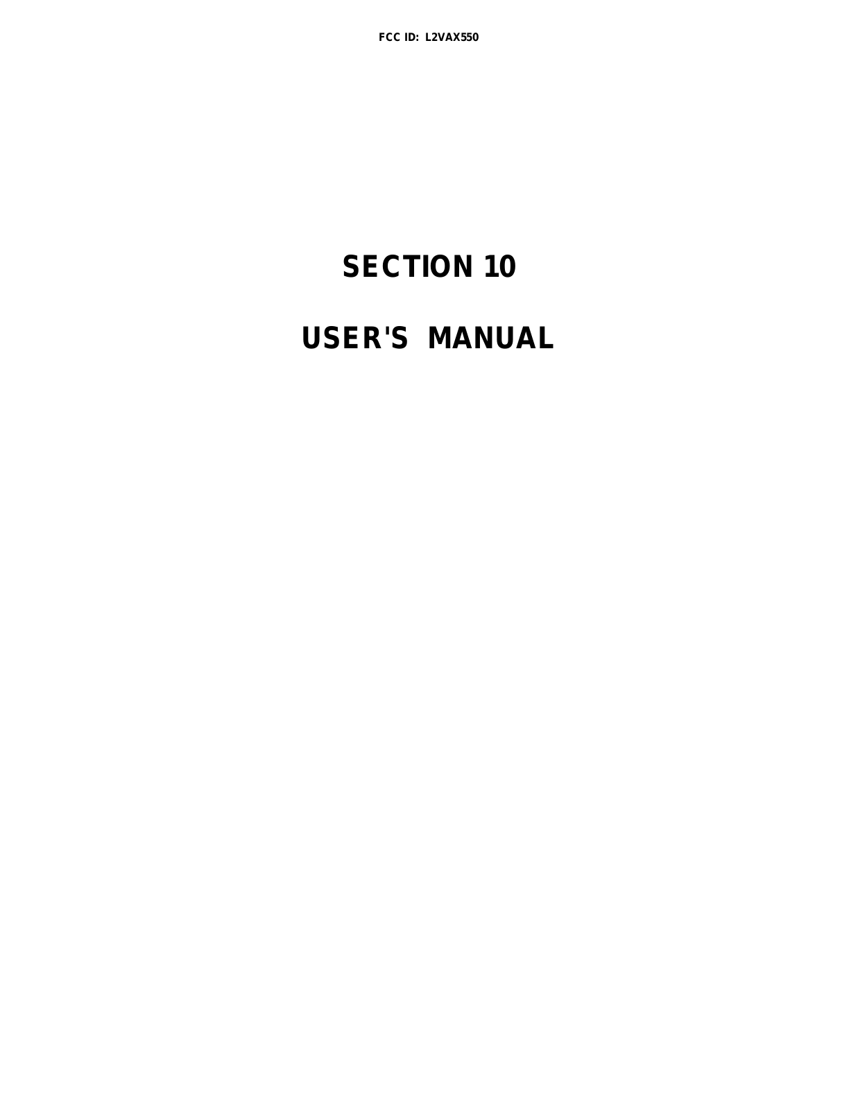 Spot AX550 User Manual - ManualMachine.com