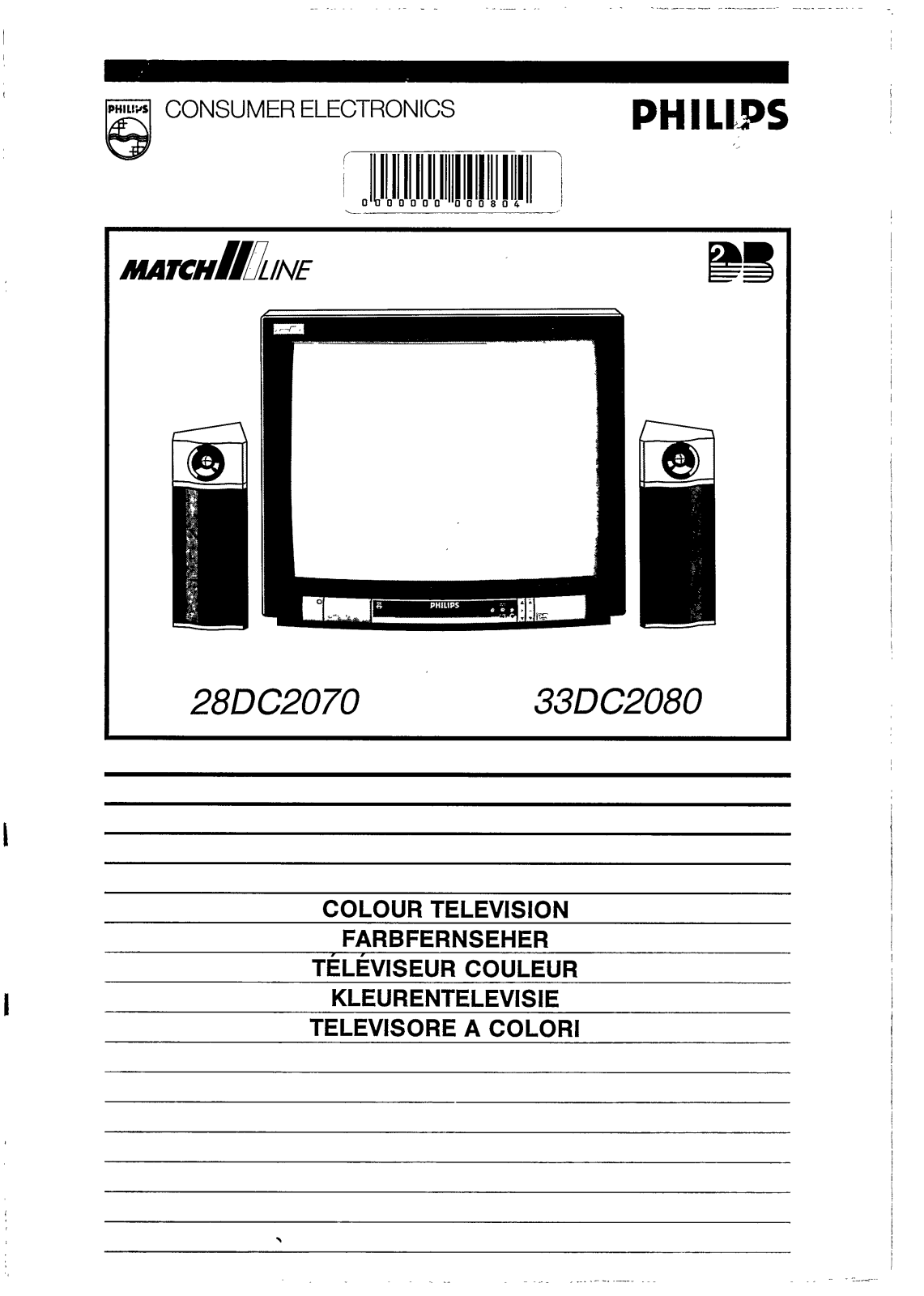 Philips 28DC2070 User Manual