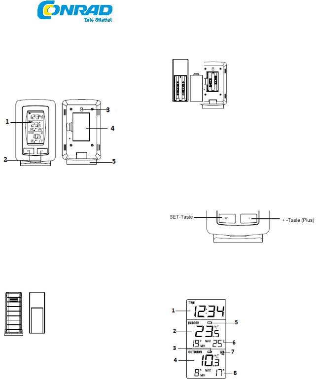 Techno Line WIRELESS 868 MHz TEMPERATURE STATION Instruction Manual