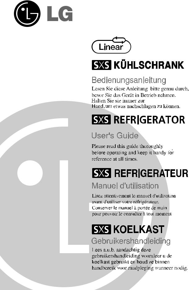 Lg GR-P247-CNNV, GR-B459-BAGZ User Manual