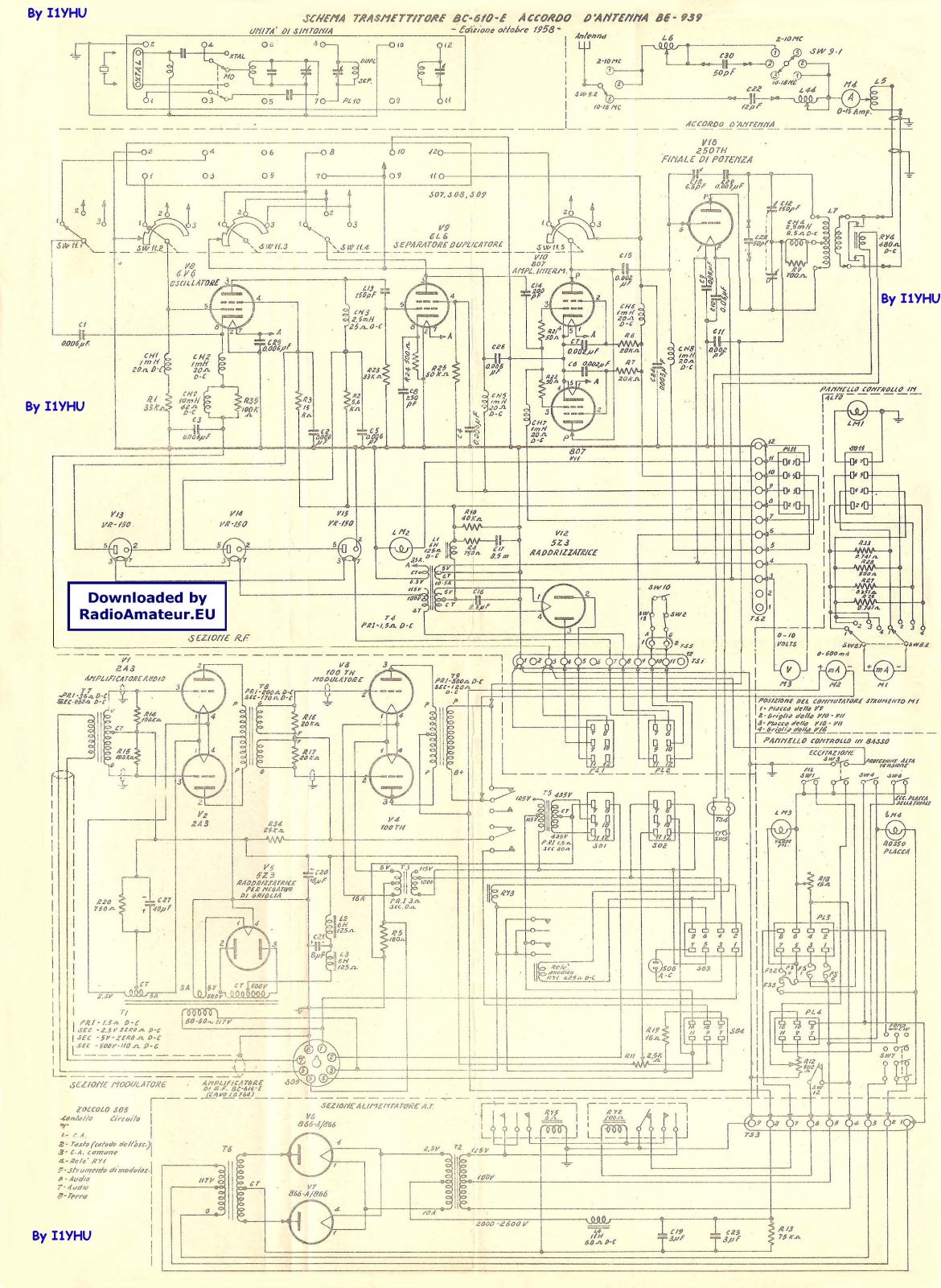 Pozosta BC-610-E Schematic