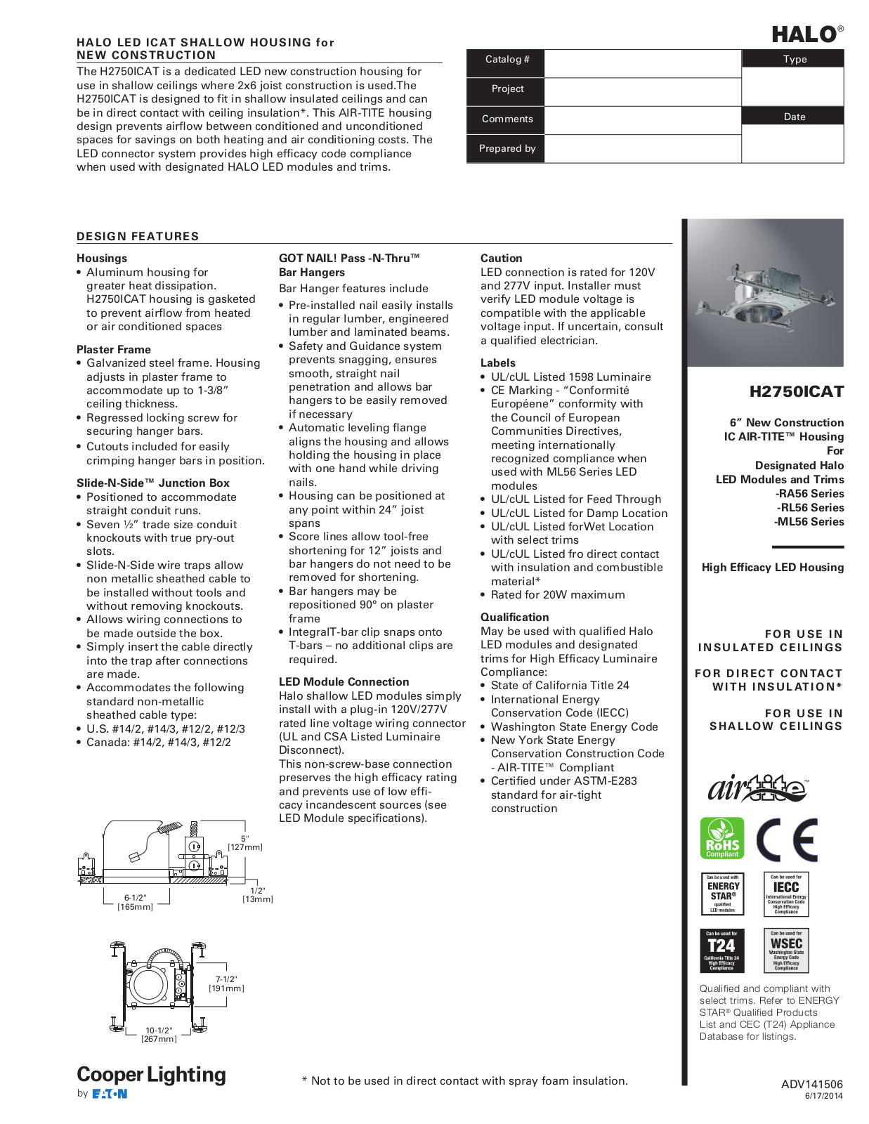 Cooper Lighting LLC CPK10016 Specifications - ManualMachine.com
