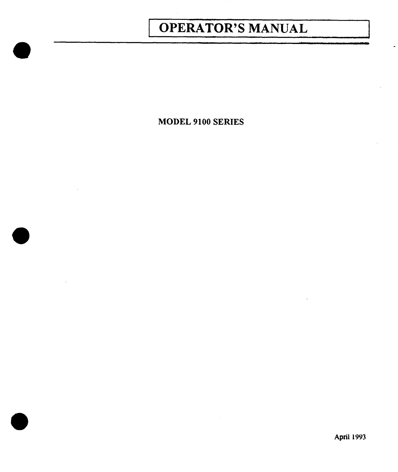 LeCroy 9101, 9109, 9100 User Manual - ManualMachine.com