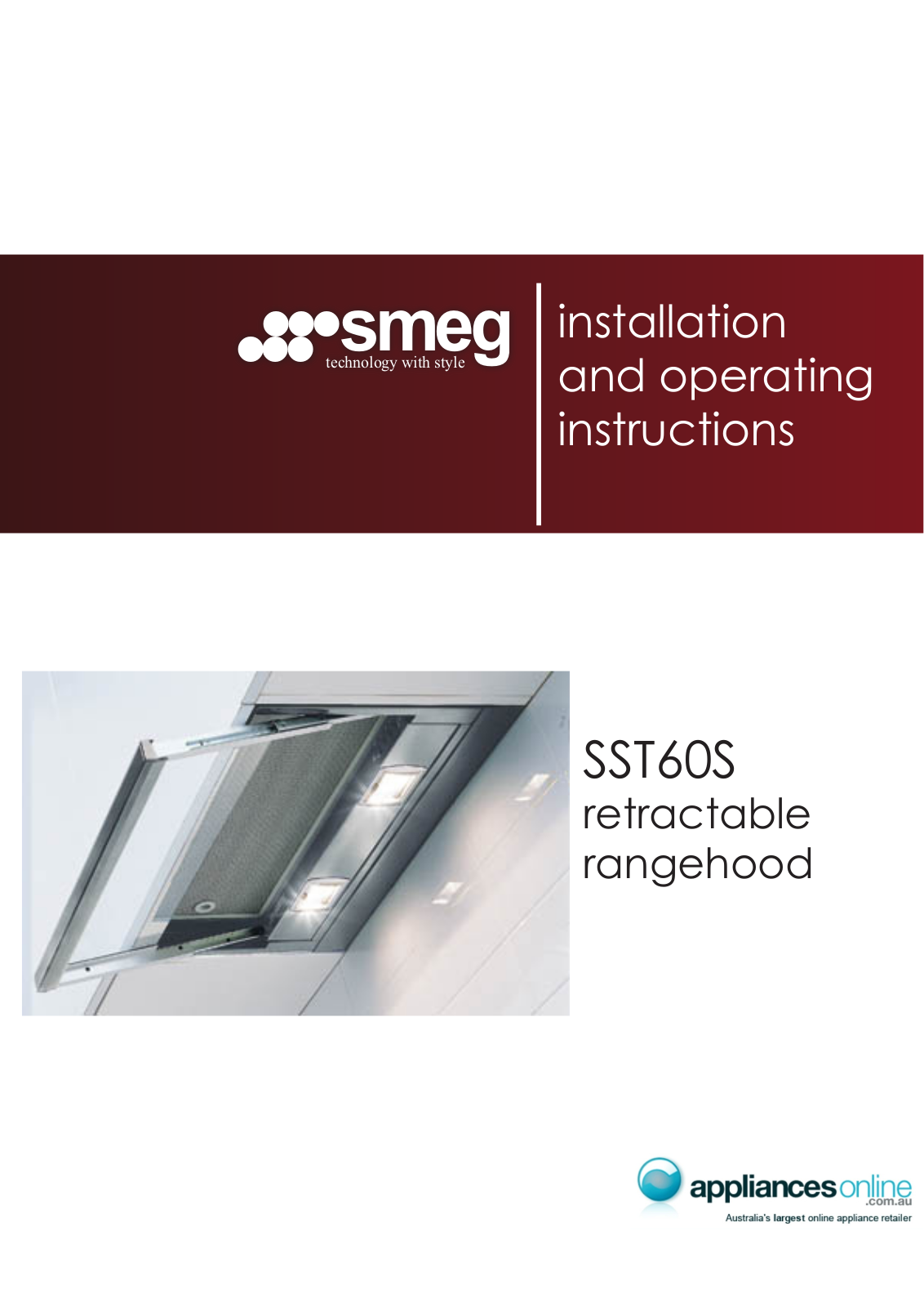 Smeg 30403 User Manual