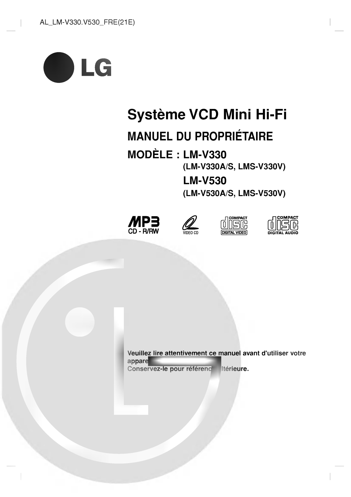 LG LM-V330A Owner’s Manual