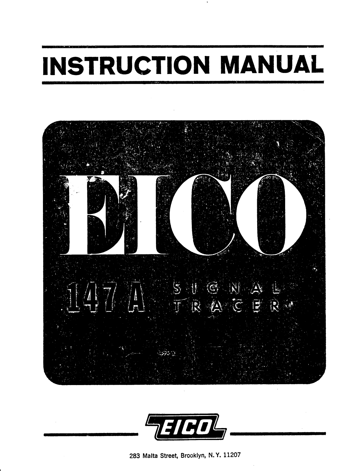 EICO 147a Service manual