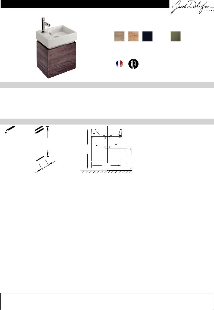 Jacob Delafon FORMILIA EB1096-N14, FORMILIA EB1096-N18, FORMILIA EB1096-E10, FORMILIA EB1096-E70, FORMILIA EB1096-N29 Datasheet