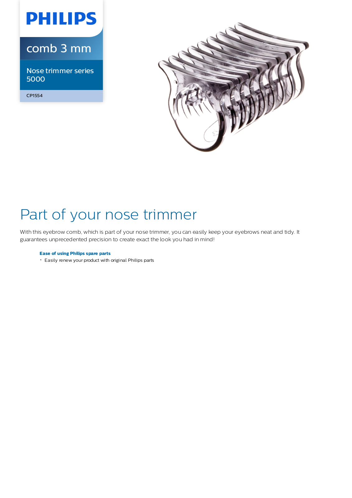 Philips CP1554/01 leaflet - ManualMachine.com