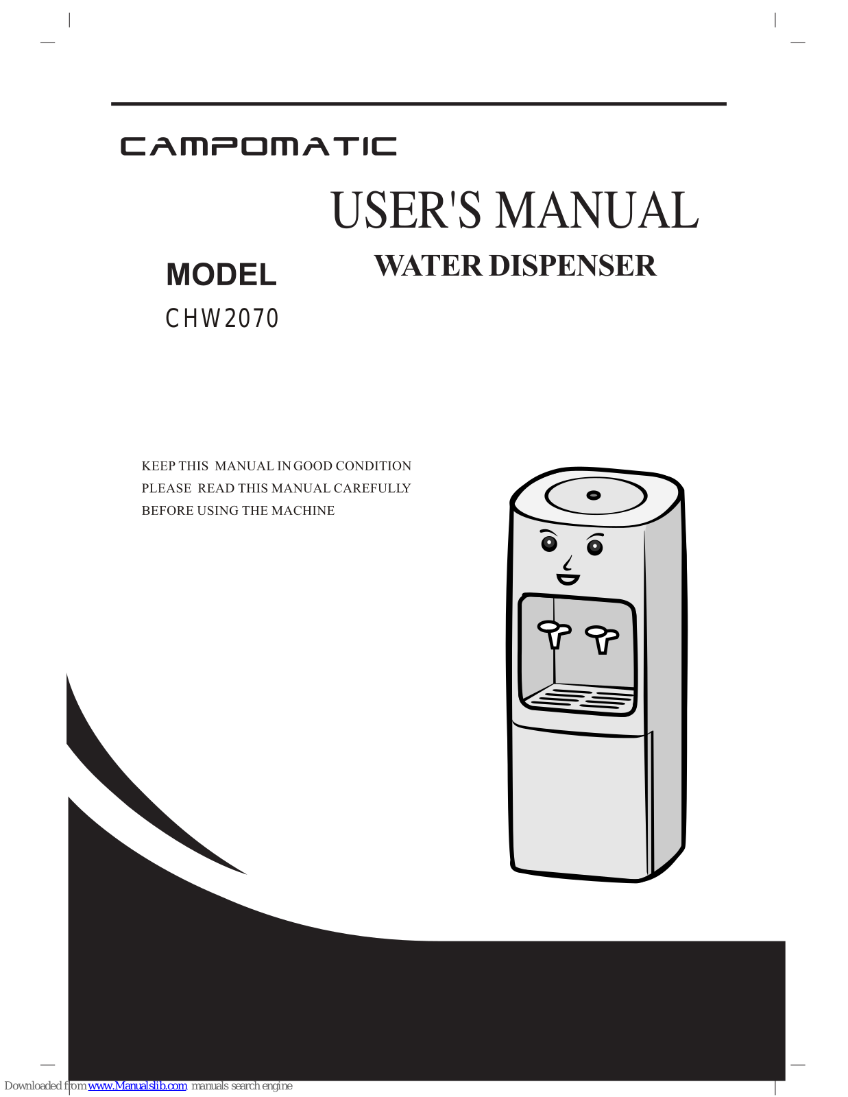 Campomatic CHW2070 User Manual - ManualMachine.com