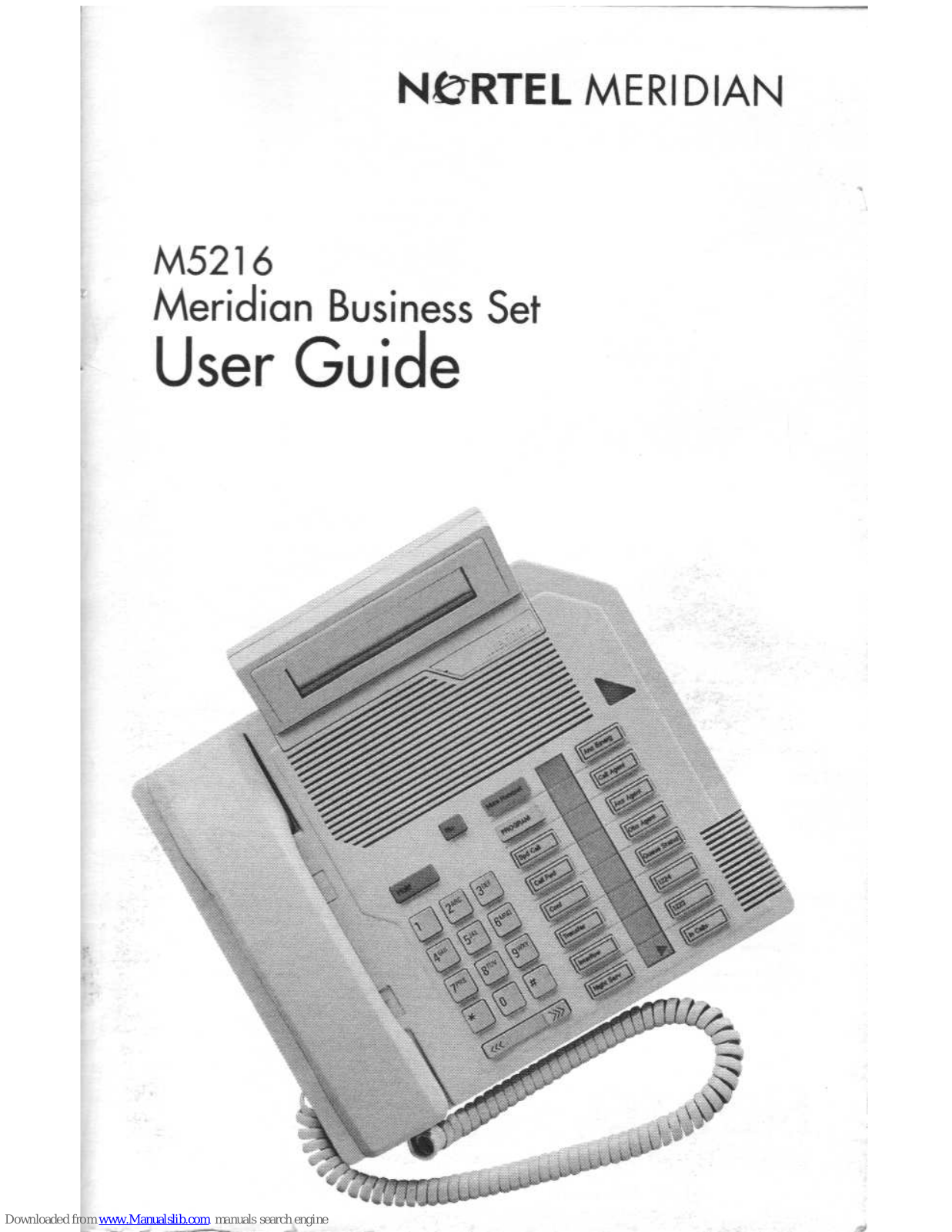 Nortel Meridian M5216 User Manual