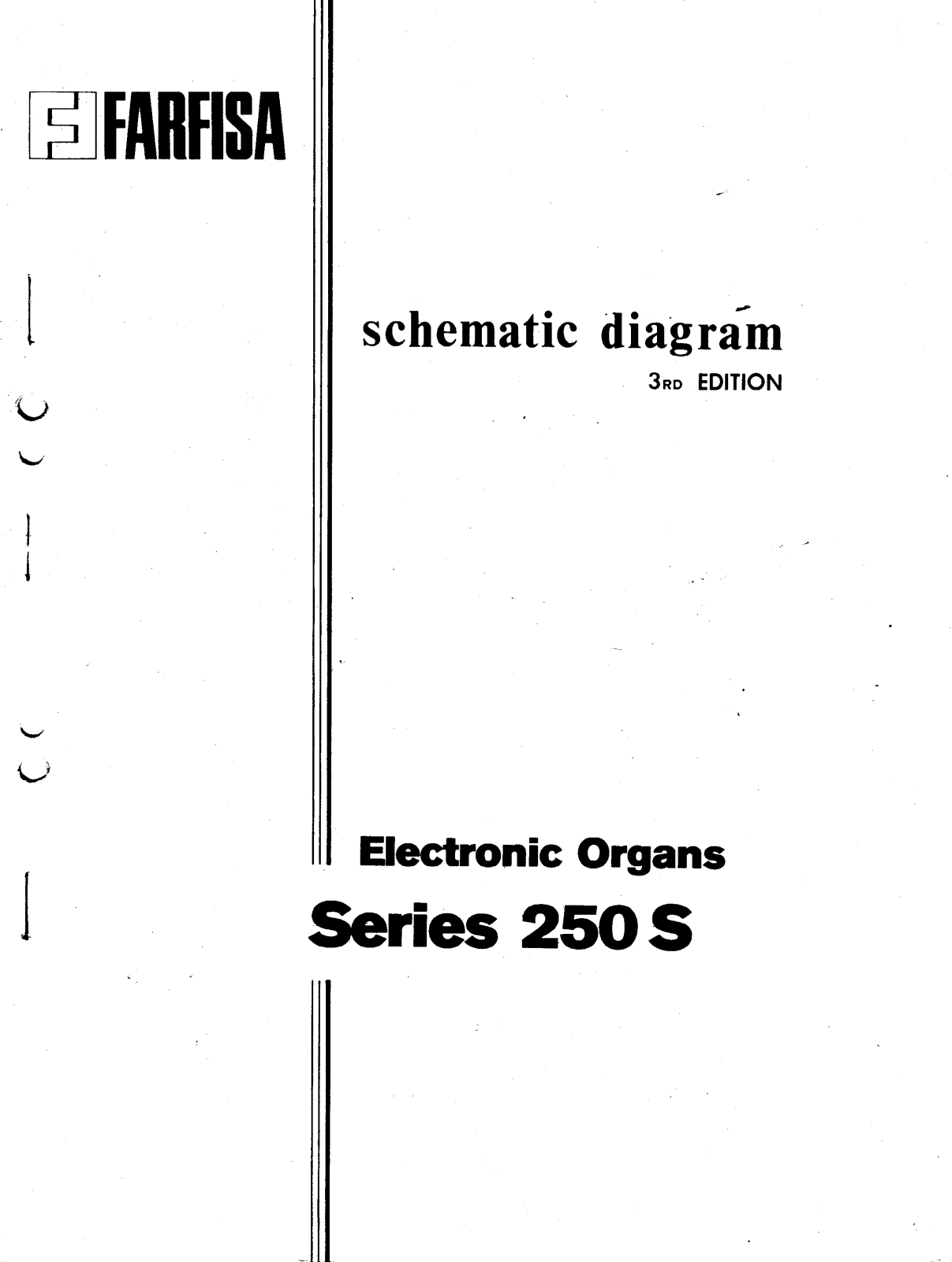 FARFISA 250S SERVICE MANUAL