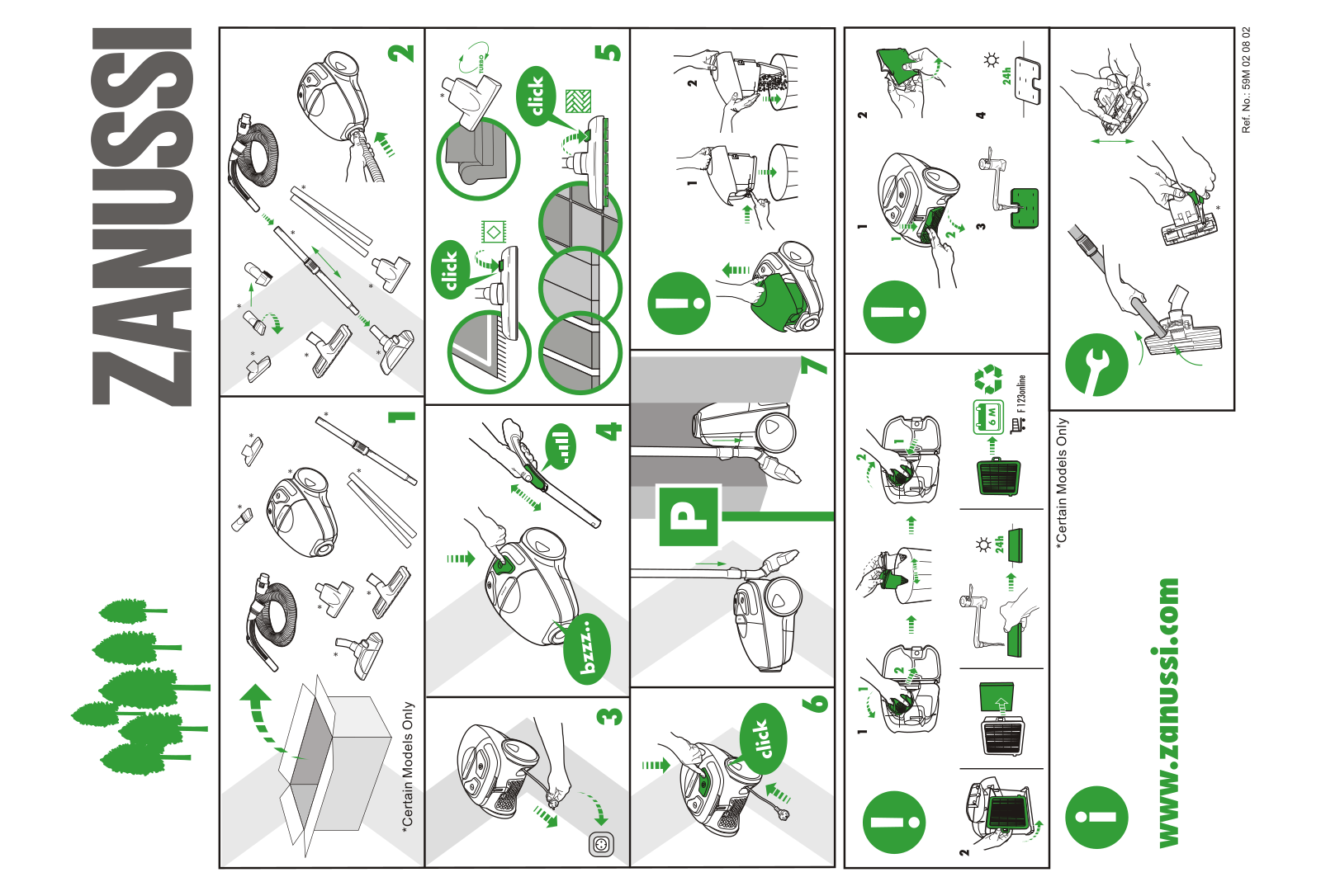 Zanussi ZAN1920 User Manual