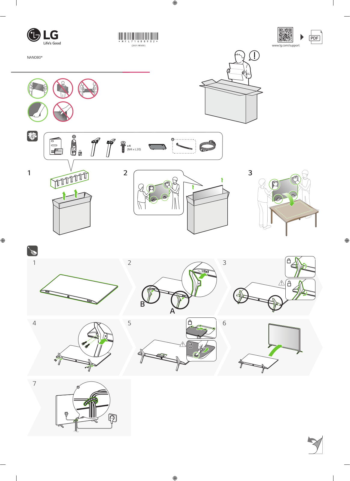 LG 49NANO806NA, 49NANO803NA, 55NANO806NA, 55NANO803NA User Manual