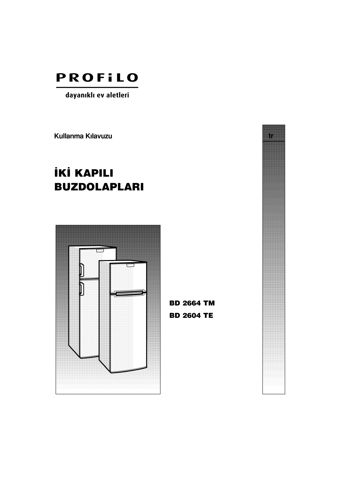 Profilo BD2604TE, BD2664TM User Manual - ManualMachine.com