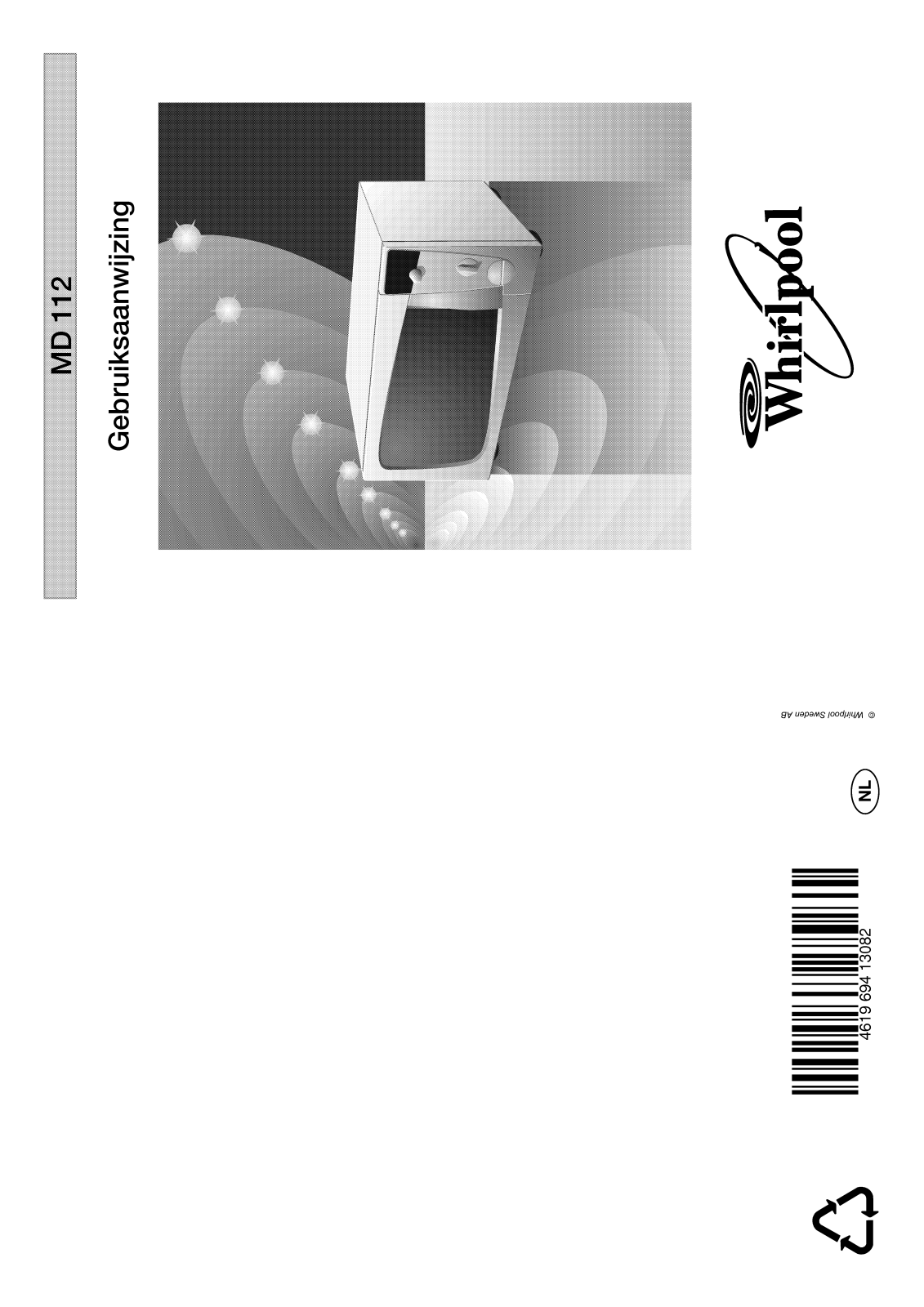 Whirlpool MD 112 WH INSTRUCTION FOR USE