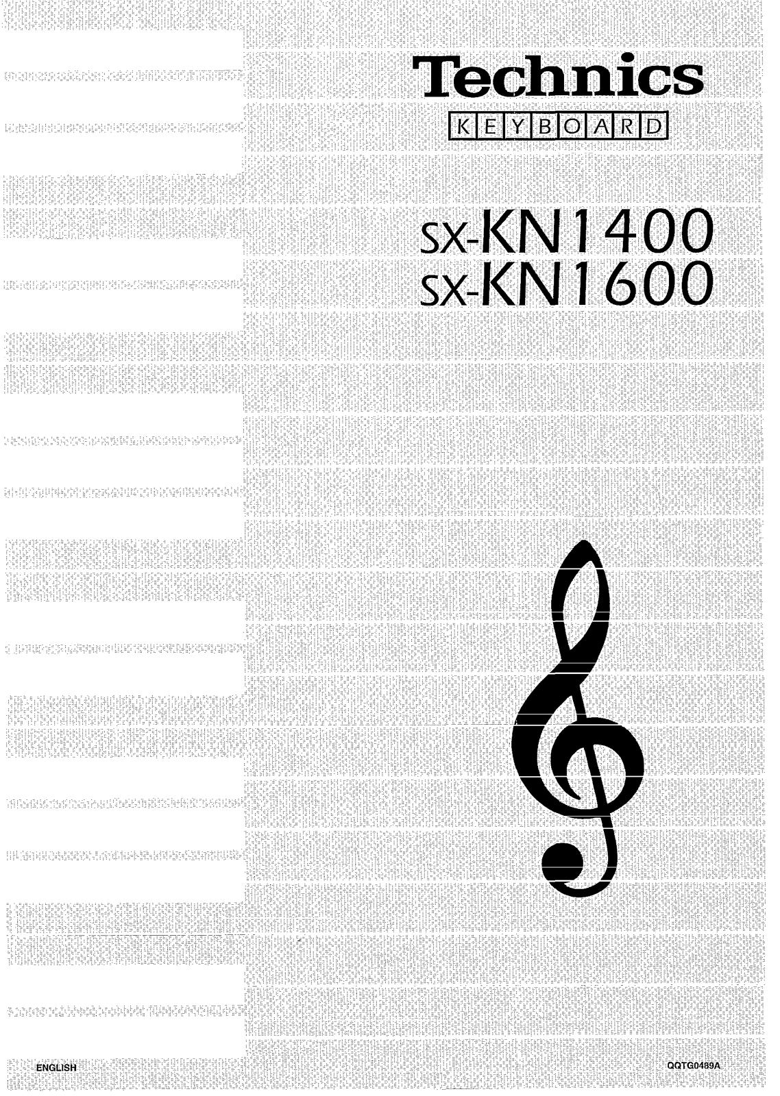 Panasonic SX-KN1400 User Manual