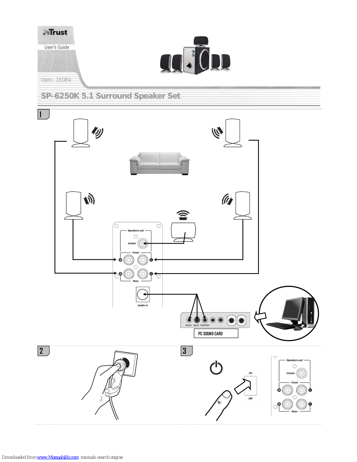 Trust SP-6250K User Manual - ManualMachine.com